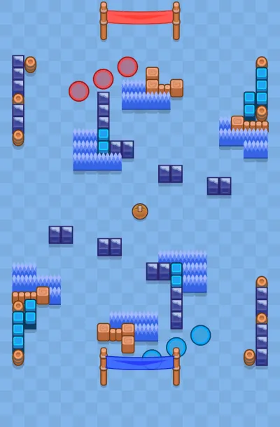 Tip Toe map for Brawl Hockey in Null's Brawl