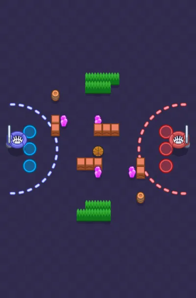Turnover map for Basket Brawl in Null's Brawl