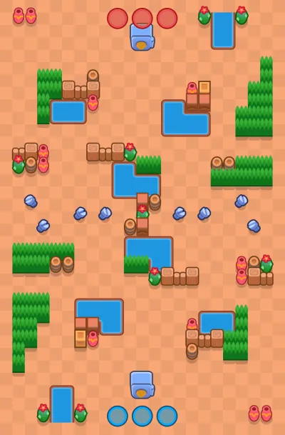 Violent Withdrawal map for Safe Blast in Null's Brawl
