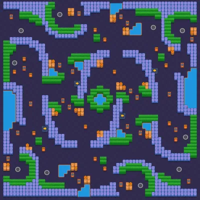 Waveform map for Solo Showdown in Null's Brawl