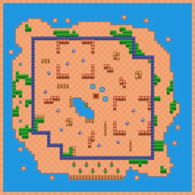 Wok & Roll map for Combat Cooking in Null's Brawl