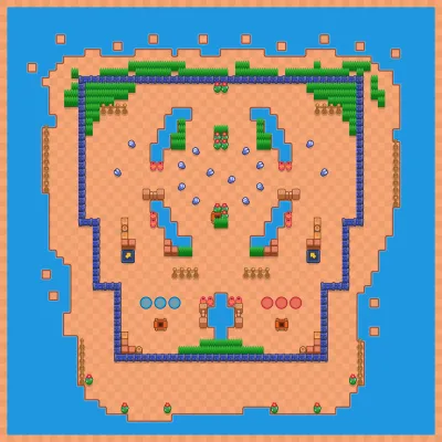 Woktopia map for Food Fight in Null's Brawl