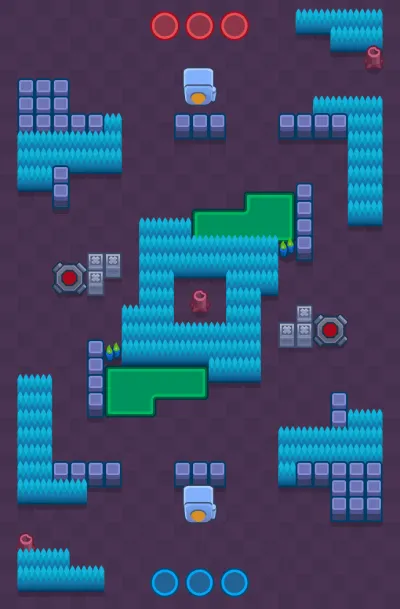 Zip Zap Zoom map for Heist in Null's Brawl